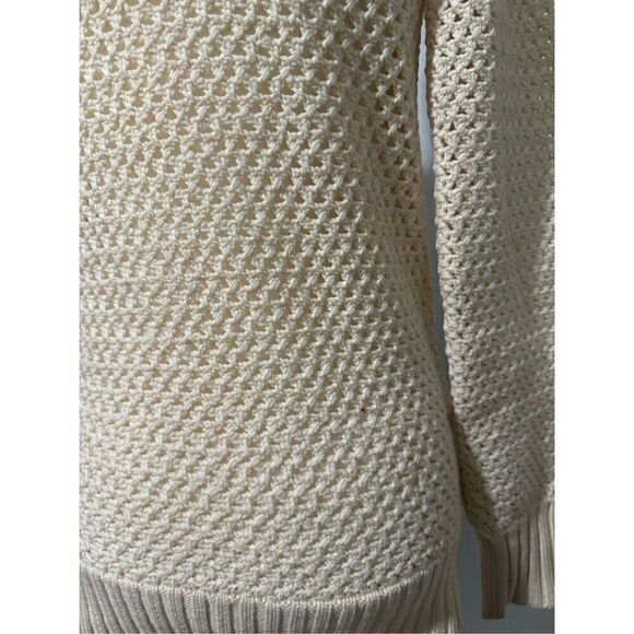 Theory knit sweater 100%wool vneck - Picture 3 of 7